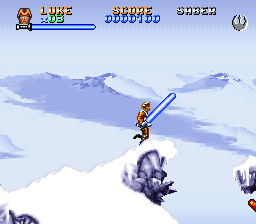 Super Star Wars - Teikoku no Gyakushuu (Japan) In game screenshot